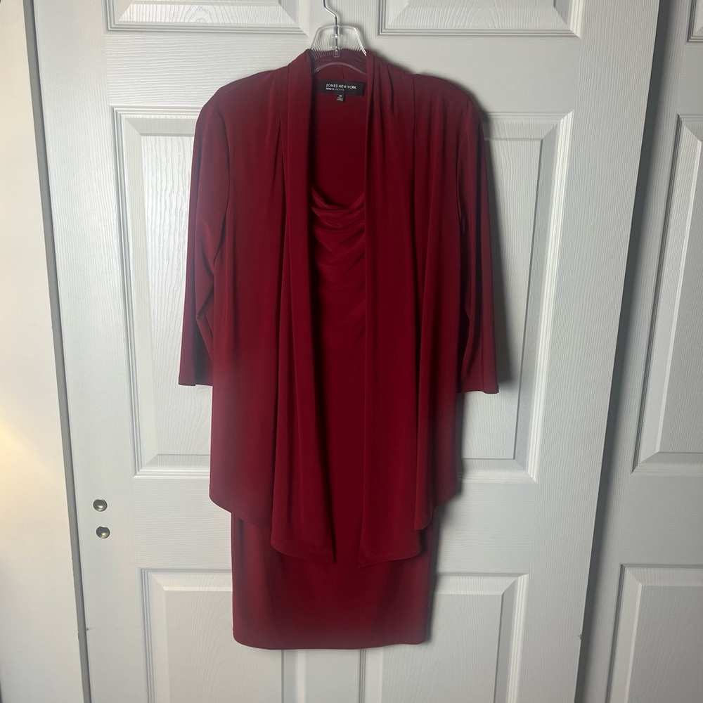 Jones New York Rich Red dress